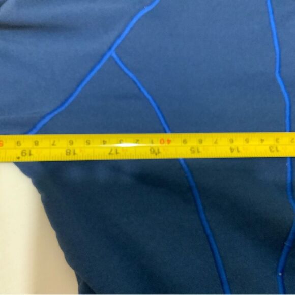 Peter Millar Half Zip UPF 50+ Performance Fabric Pullover Blue Size Medium Women - Picture 6 of 8